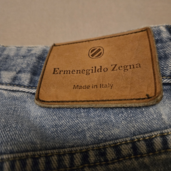 Ermenegildo Zegna Men's Light Blue Denim Jeans